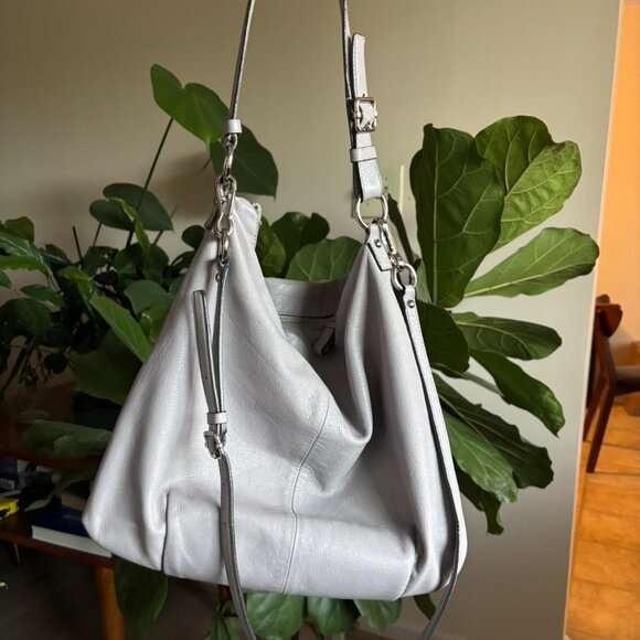 Coach Silver Leather Backpack - Picture 4 of 8